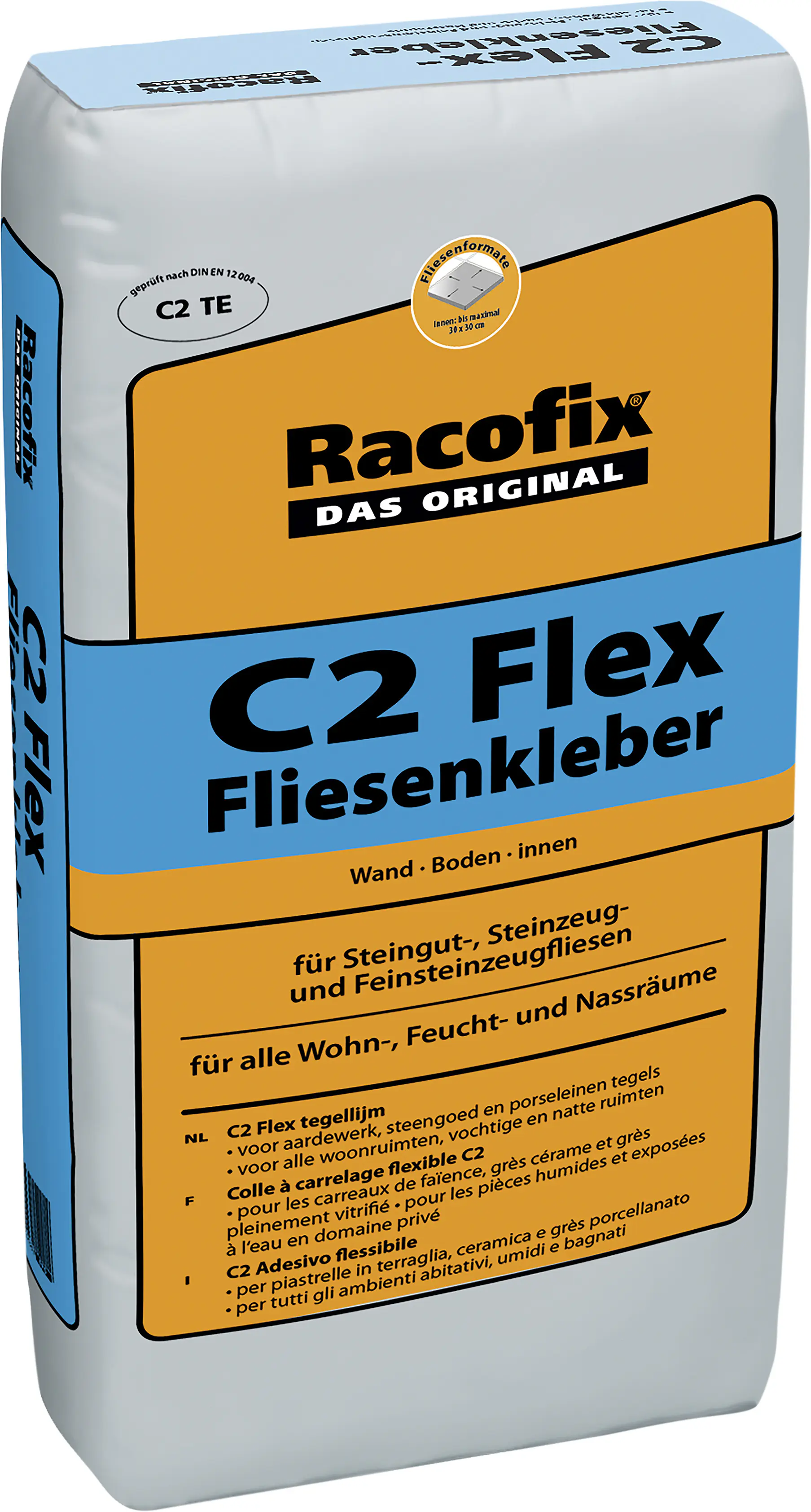Racofix Fliesenkleber C2 Flex 20 kg Racofix Fliesenkleber C2 Flex 20 kg