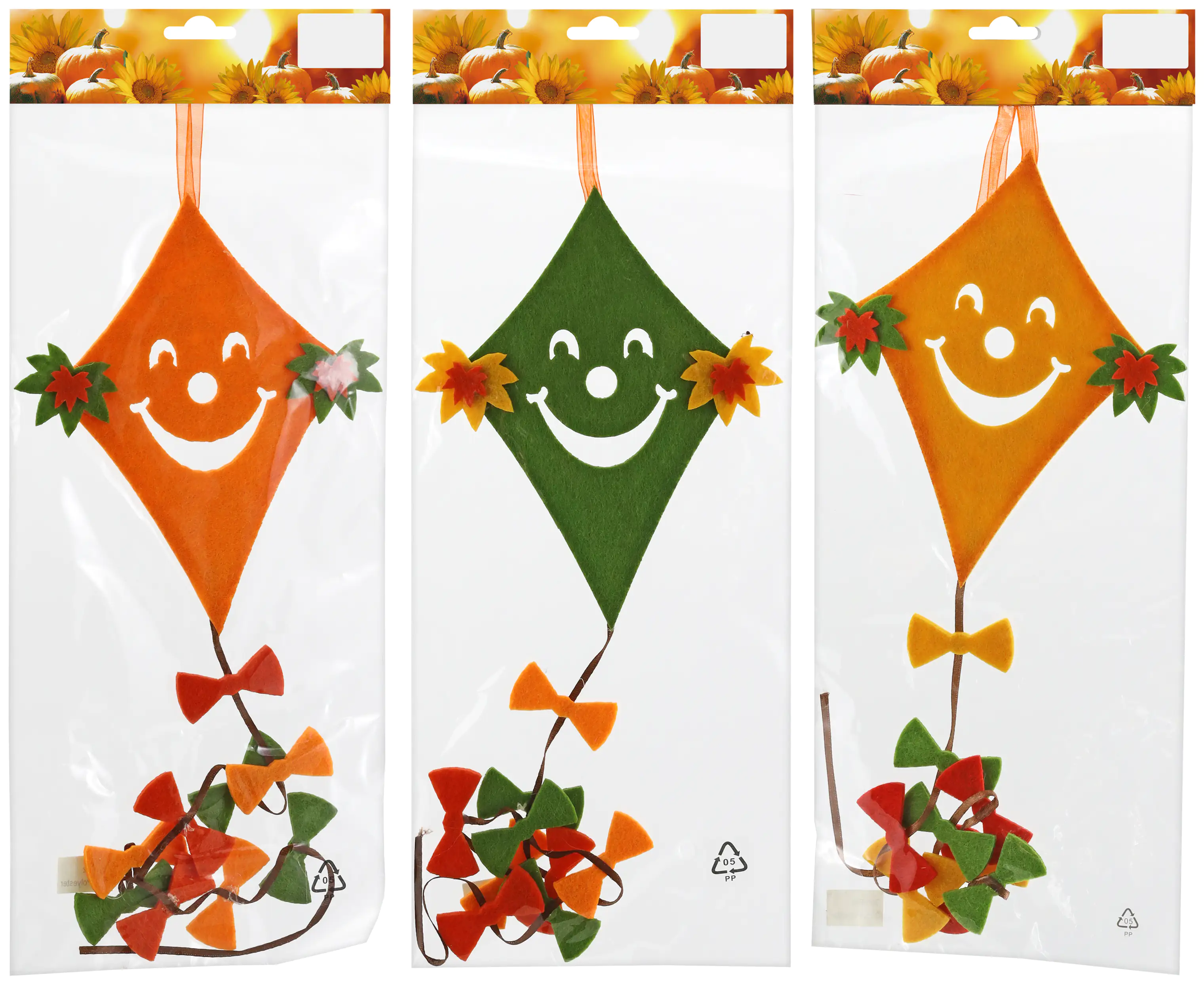 Drachenhänger aus Filz 70 cm