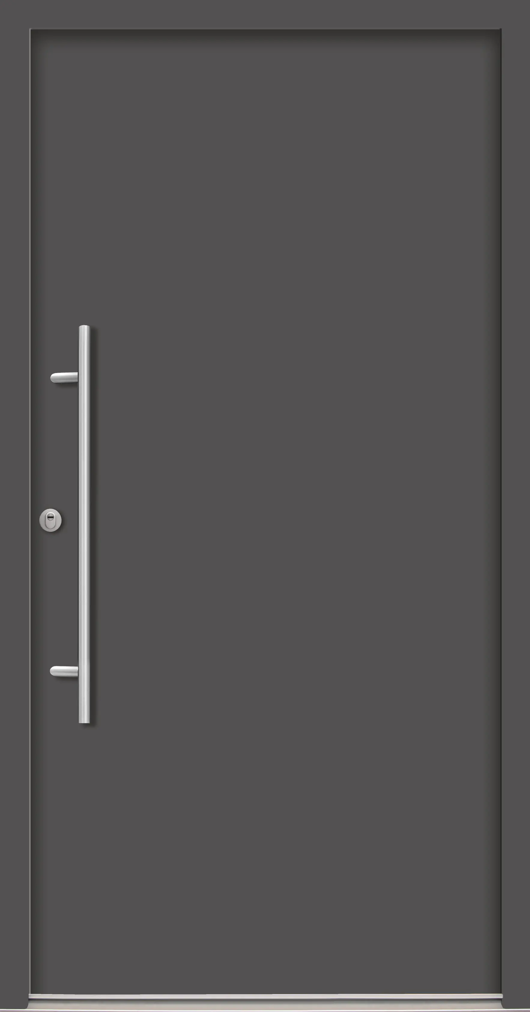 Splendoor Haustür Passivedoor Premium B05 RC2 Anthrazit DIN Links 110 x 210 cm