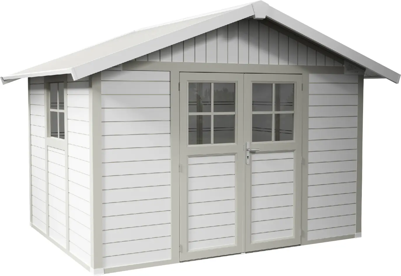 Grosfillex Gartenhaus Deco H 7,5 370 x 298 cm (inkl. Dachüberstand) Grosfillex Gartenhaus Deco H 7,5 370 x 298 cm (inkl. Dachüberstand)