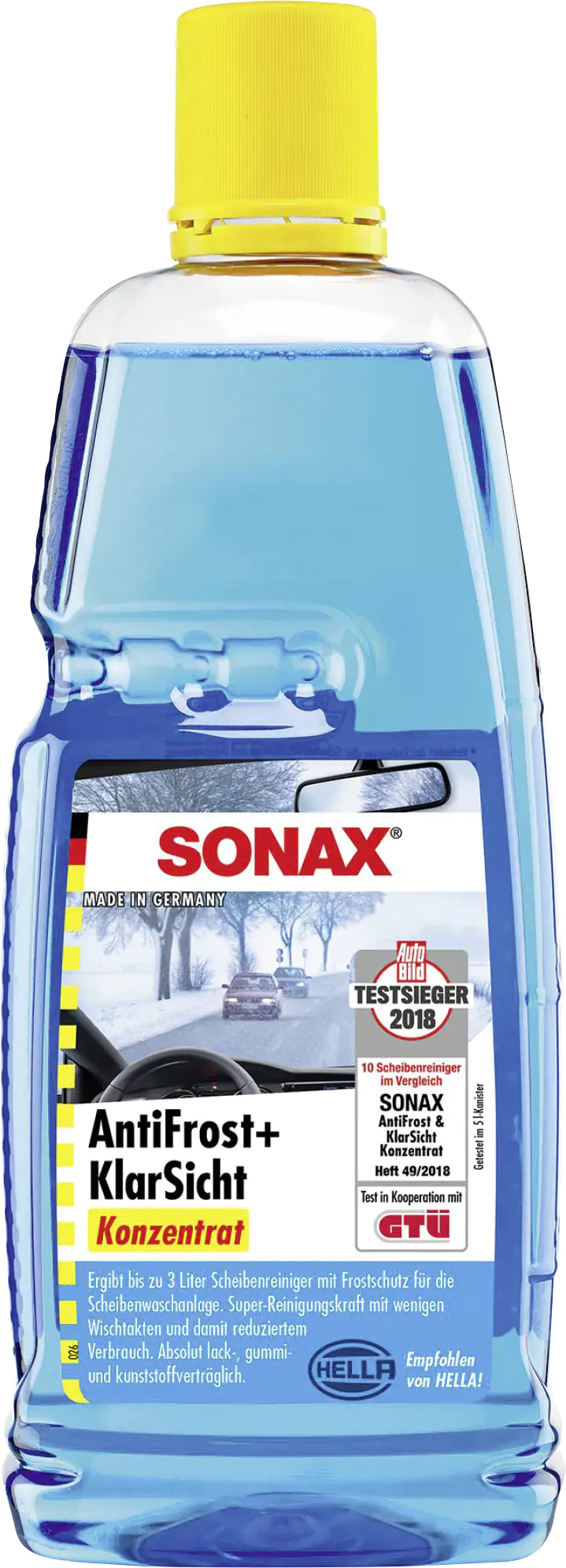 Sonax Scheibenreiniger Antifrost + Klarsicht bis -30°C Konzentrat