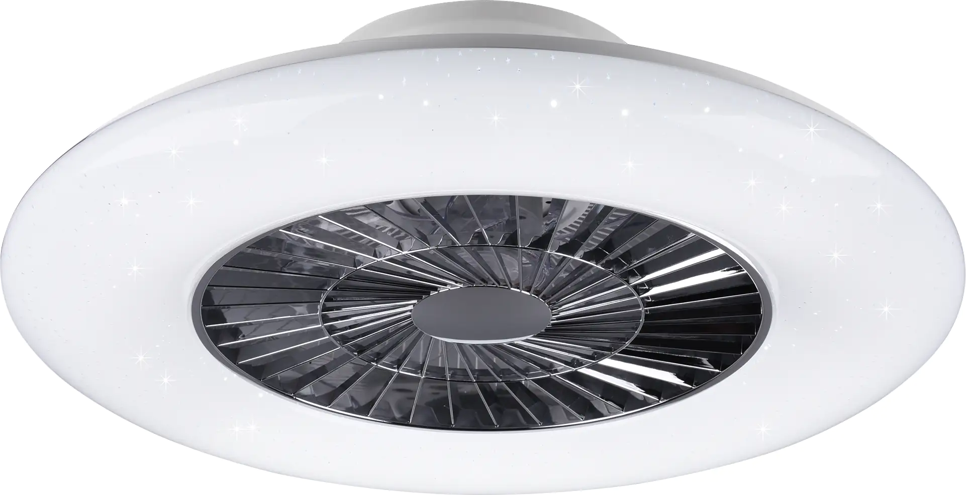 Reality Leuchten LED-Deckenleuchte VISBY mit Ventilator Sternenhimmel Reality Leuchten LED-Deckenleuchte VISBY mit Ventilator Sternenhimmel