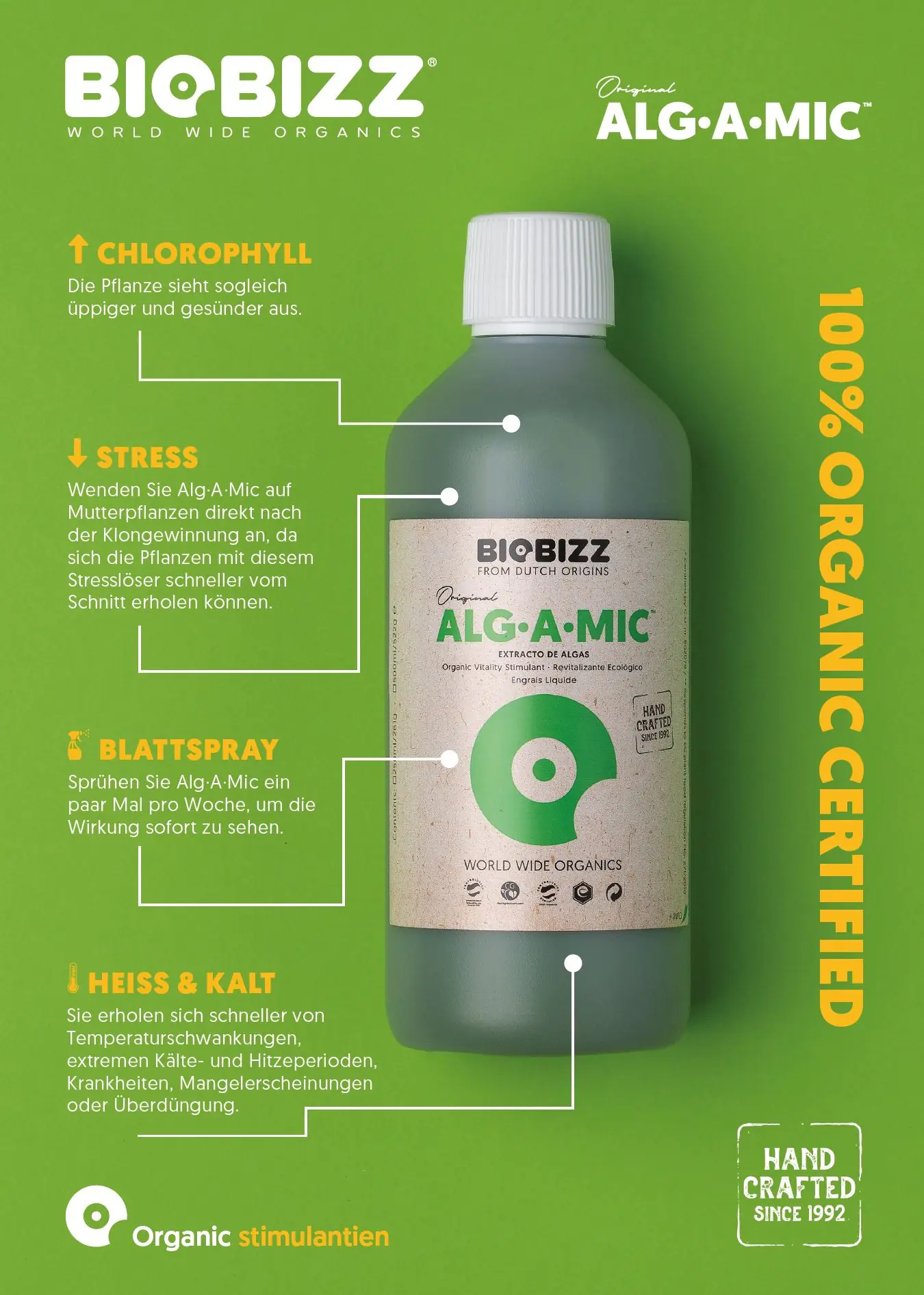 BioBizz Wuchsstimulator Alg-A-Mic 1 L