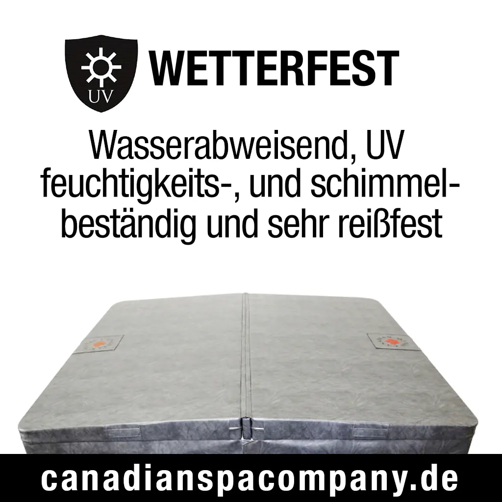 Canadian Spa Deluxe Whirlpool Isolierabdeckung braun 228 x 228 cm universell passend Canadian Spa Deluxe Whirlpool Isolierabdeckung braun 228 x 228 cm universell passend