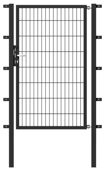 Alberts Einzeltor Flexo 140 x 100 cm Typ 6/5/6 anthrazit