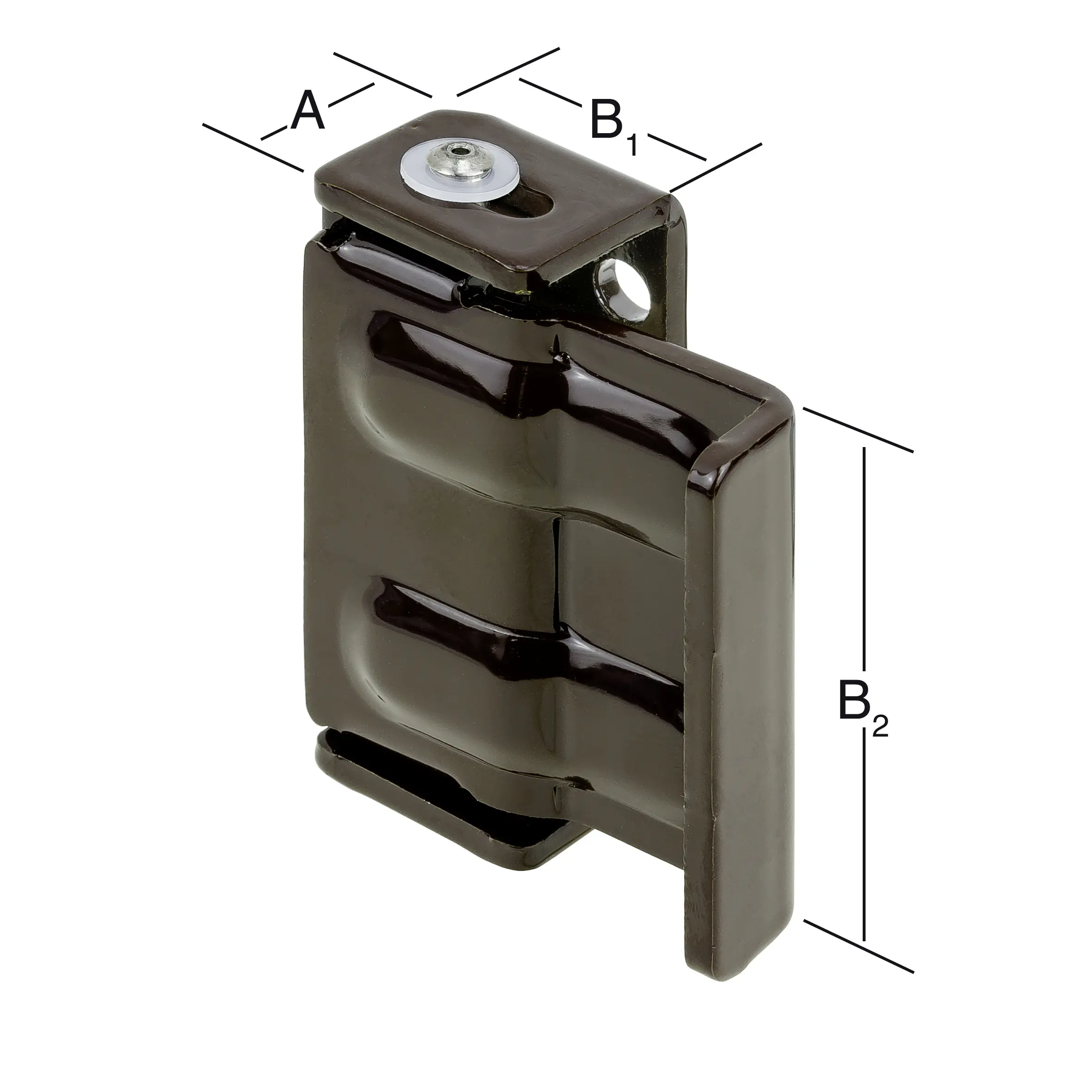 Vormann Fenster- und Türsicherungen braun 16-25 x 24/62 mm