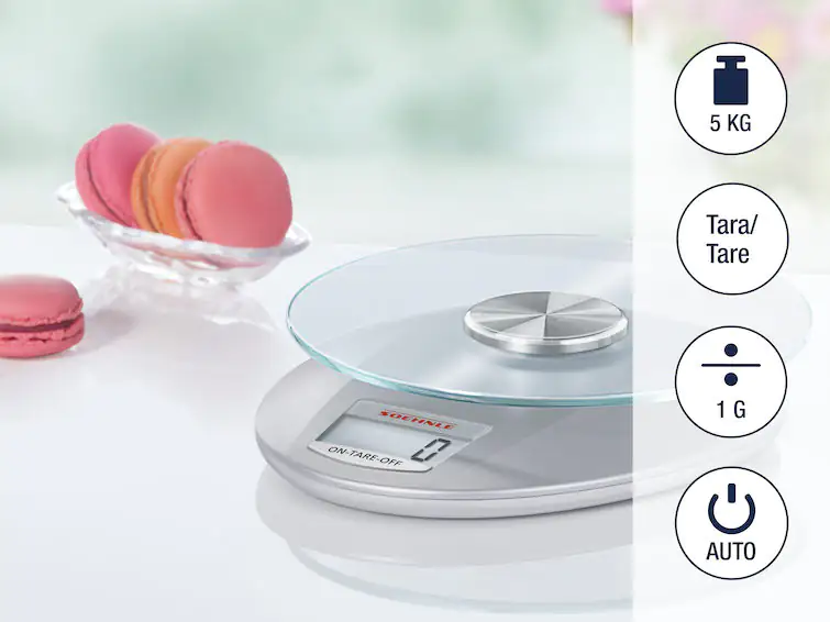 Soehnle digitale Küchenwaage Roma silber