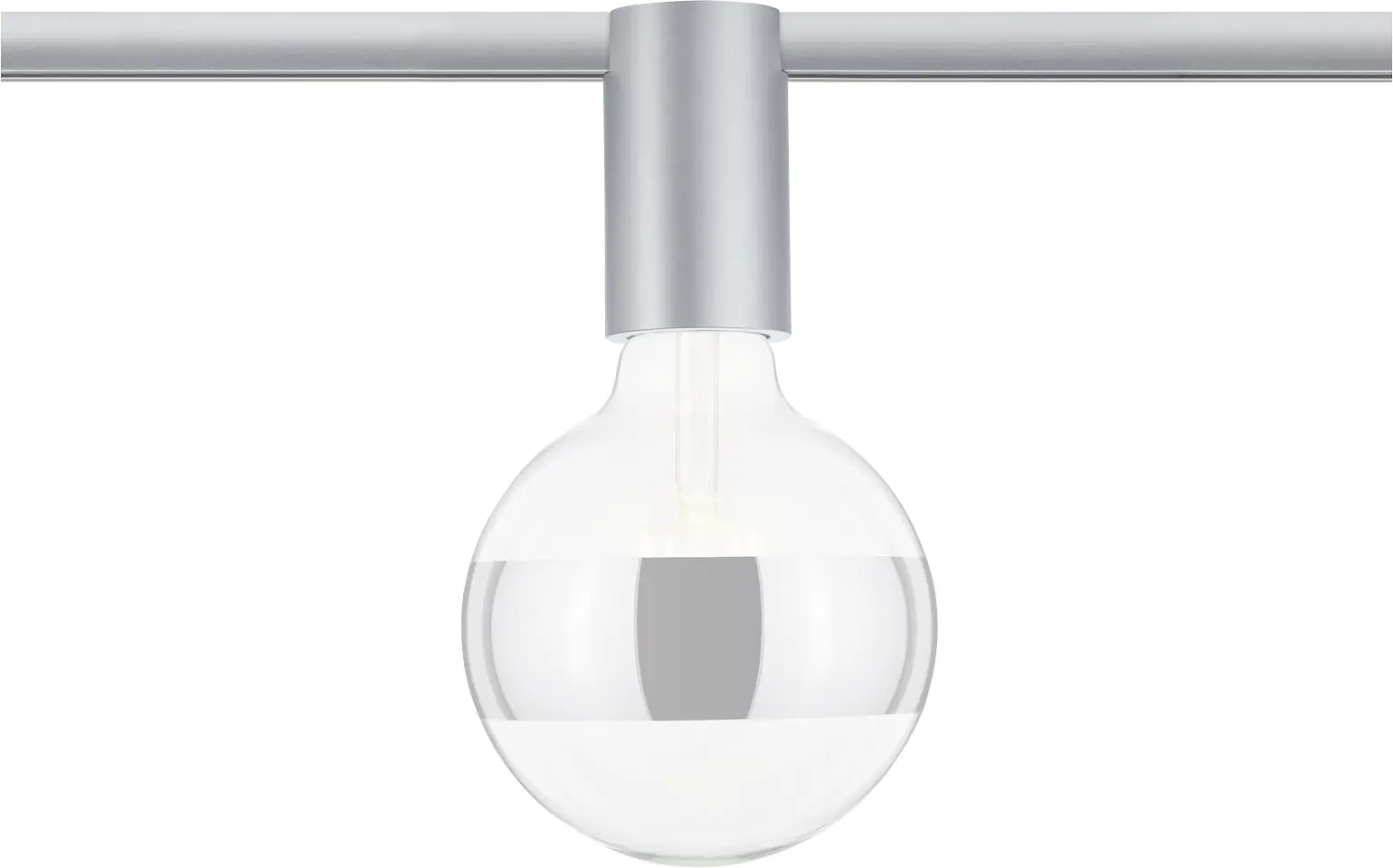 Paulmann URail Schienenspot Ceiling Socket 9,6 x 5,5 cm E27 20 W dimmbar