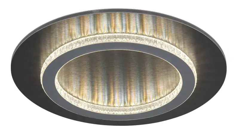 Globo Deckenleuchte Jayden 35 x 5,5 cm Ø x H schwarz CCT