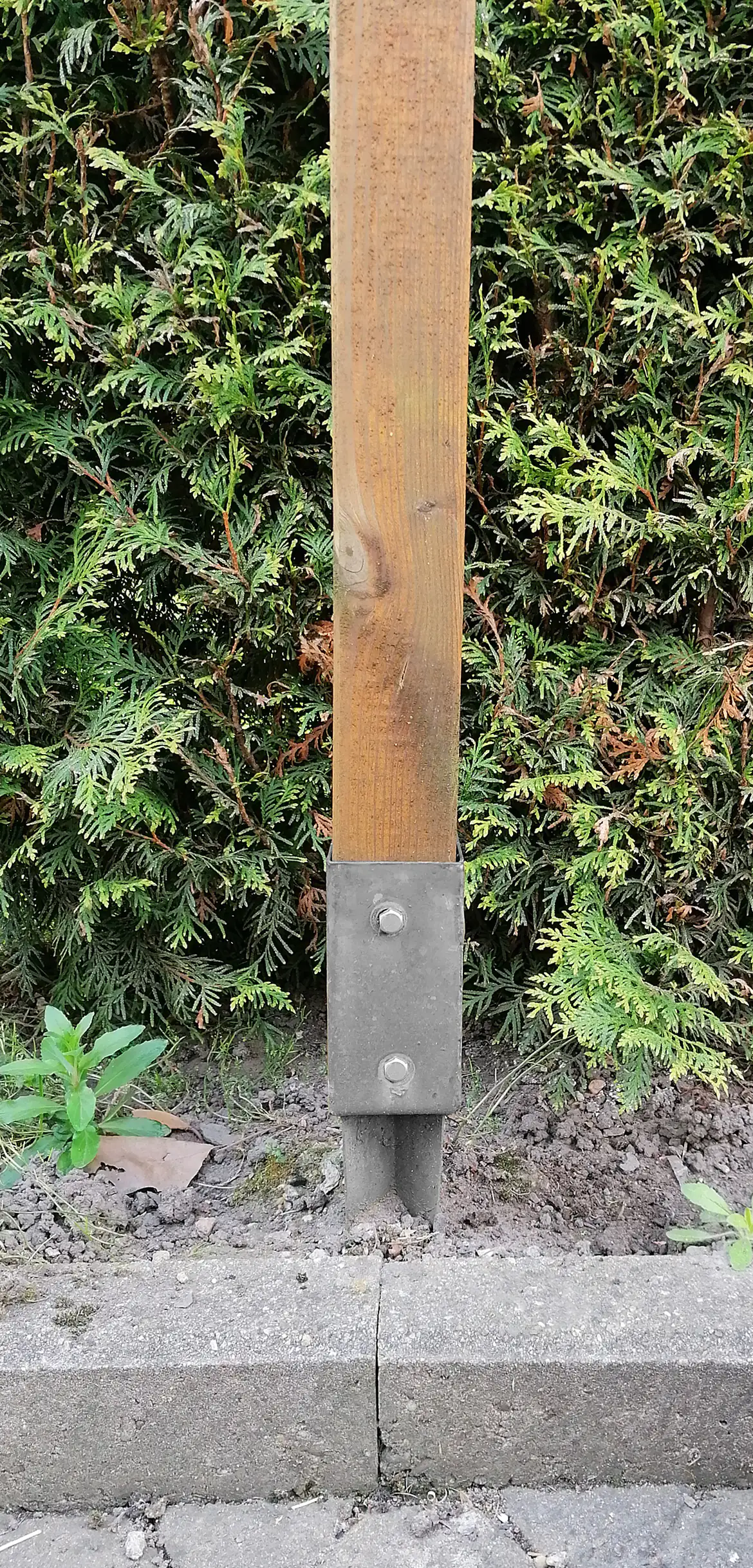 TrendLine Einschlagbodenhülse 75 x 9,1 x 9,1 cm