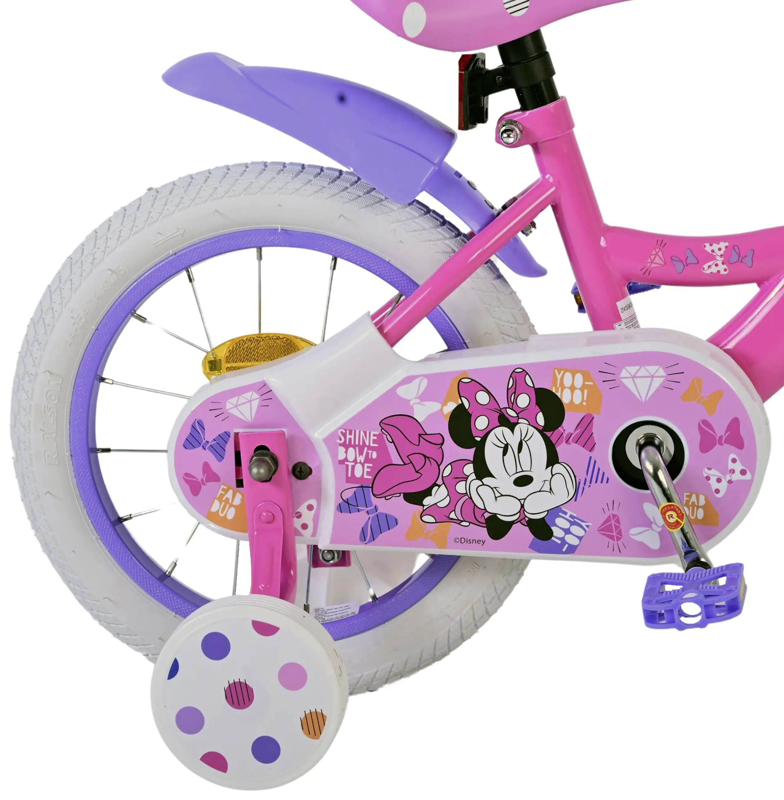 Disney Kinderfahrrad Minnie Cutest Ever 14 Zoll pink Disney Kinderfahrrad Minnie Cutest Ever 14 Zoll pink