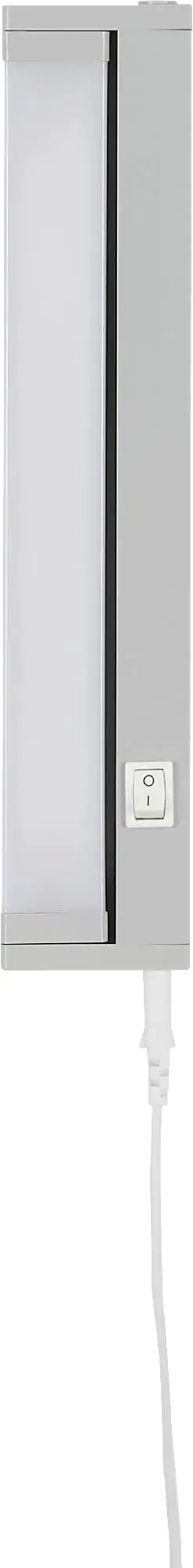 Telefunken LED Unterbauleuchte Nuit 31 cm schwenkbar, Wippschalter, grau