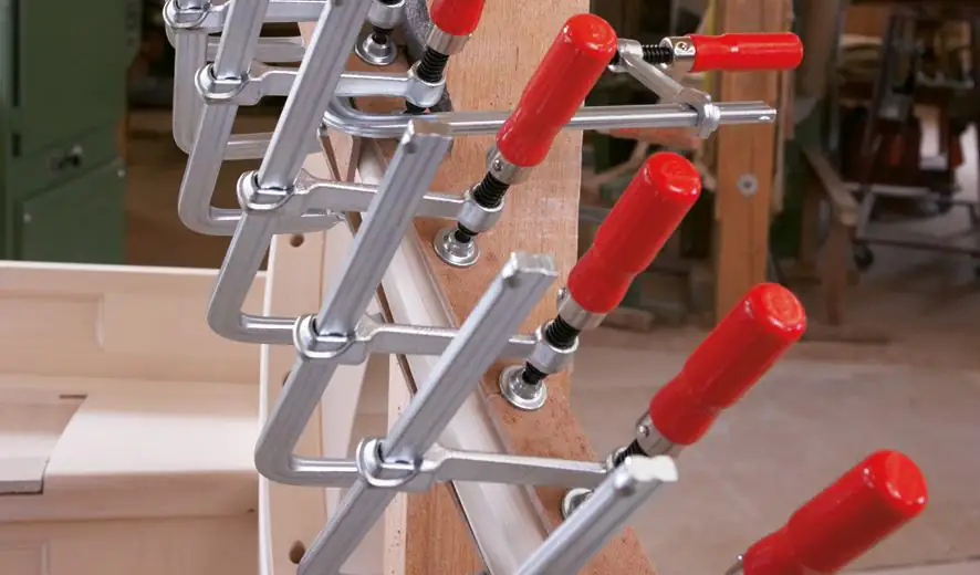 Bessey Ganzstahlzwinge 120 x 60 mm Höchste Sicherheit bei hoher Spannkraft