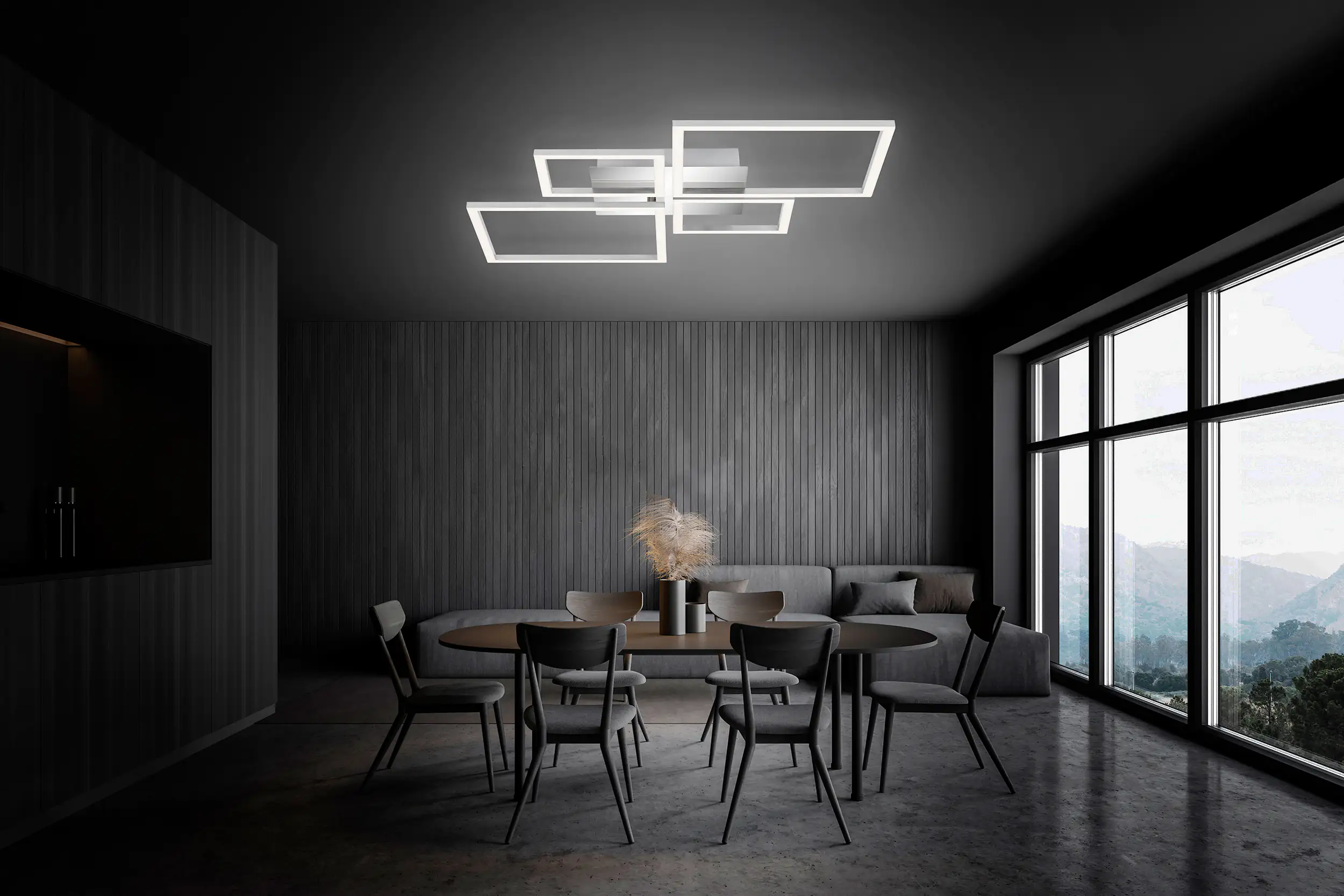 Di-Ka LED Deckenleuchte dimmbar 48W 4.000lm