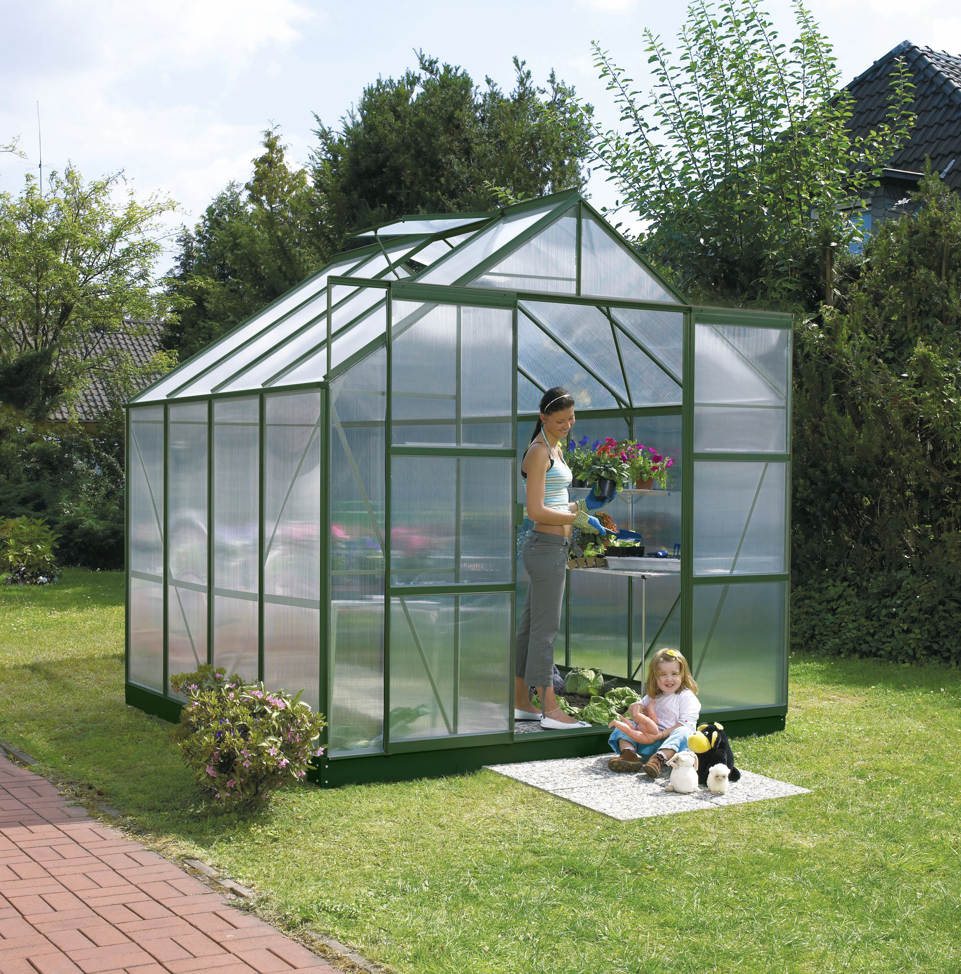 Vitavia Gewächshaus Mars 6700 254 x 254 cm 4 mm HPK