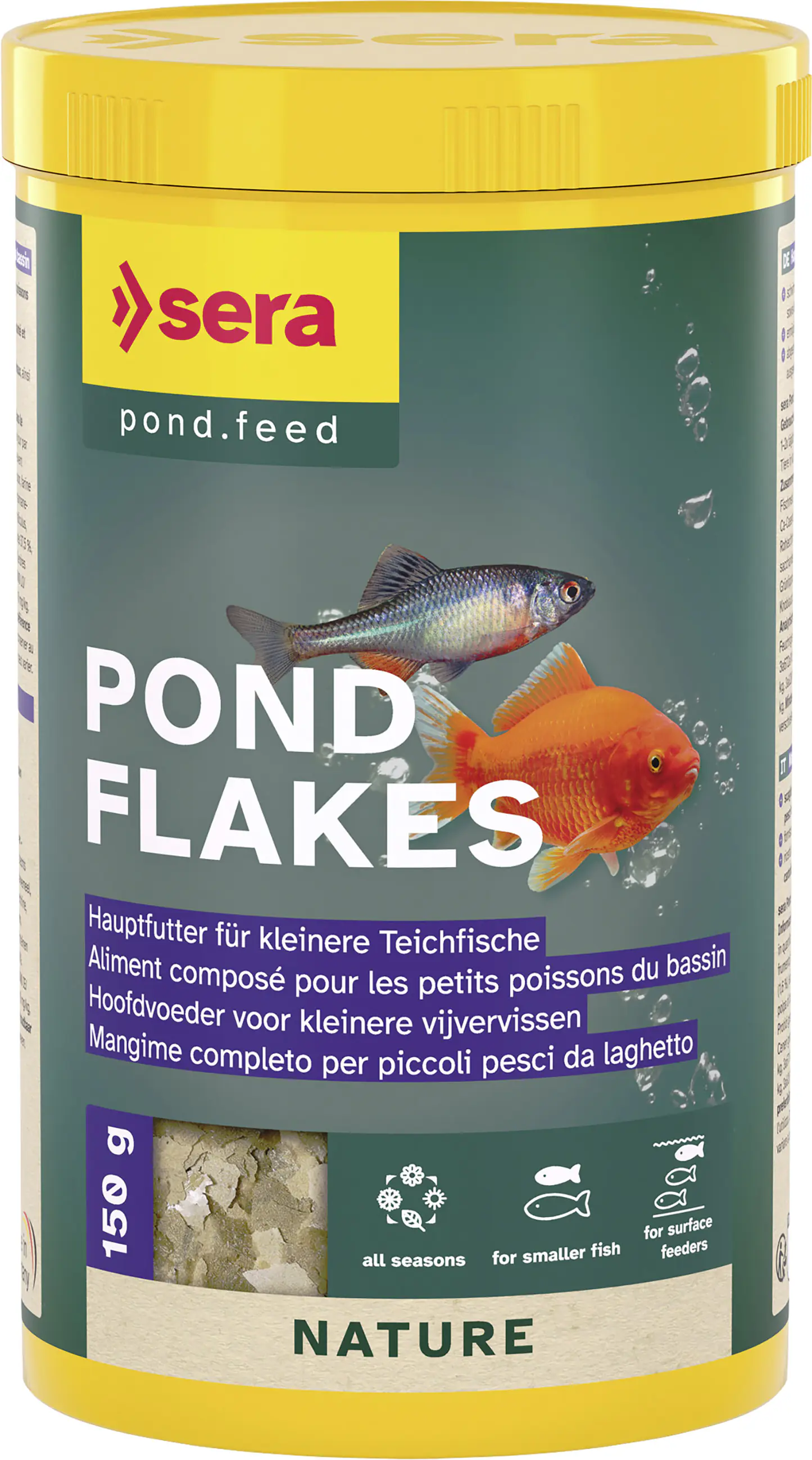 Sera Pond Fischfutter Teich Flakes 1 L
