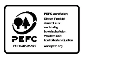 Pflanzstab Kiefer braun 200 x 2,5 x 2,5 cm