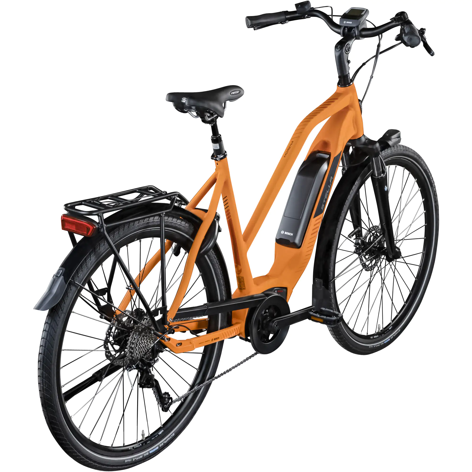 Stella E-Bike Trekking Morena Premium 28 Zoll 10-Gang 500 Wh orange