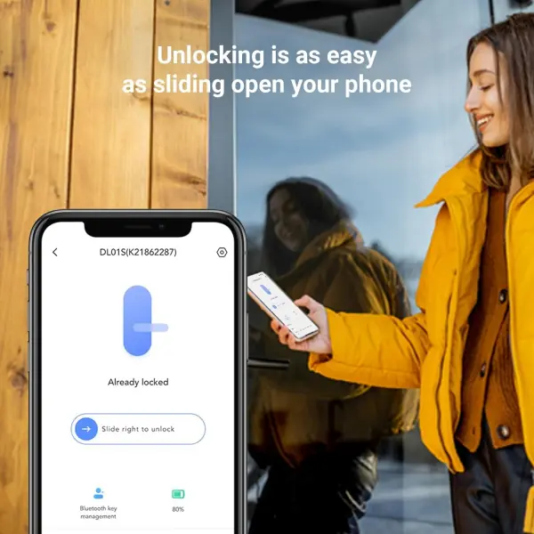 Ezviz Smartes Türschloss-Set DL01 + DL01CP + A3