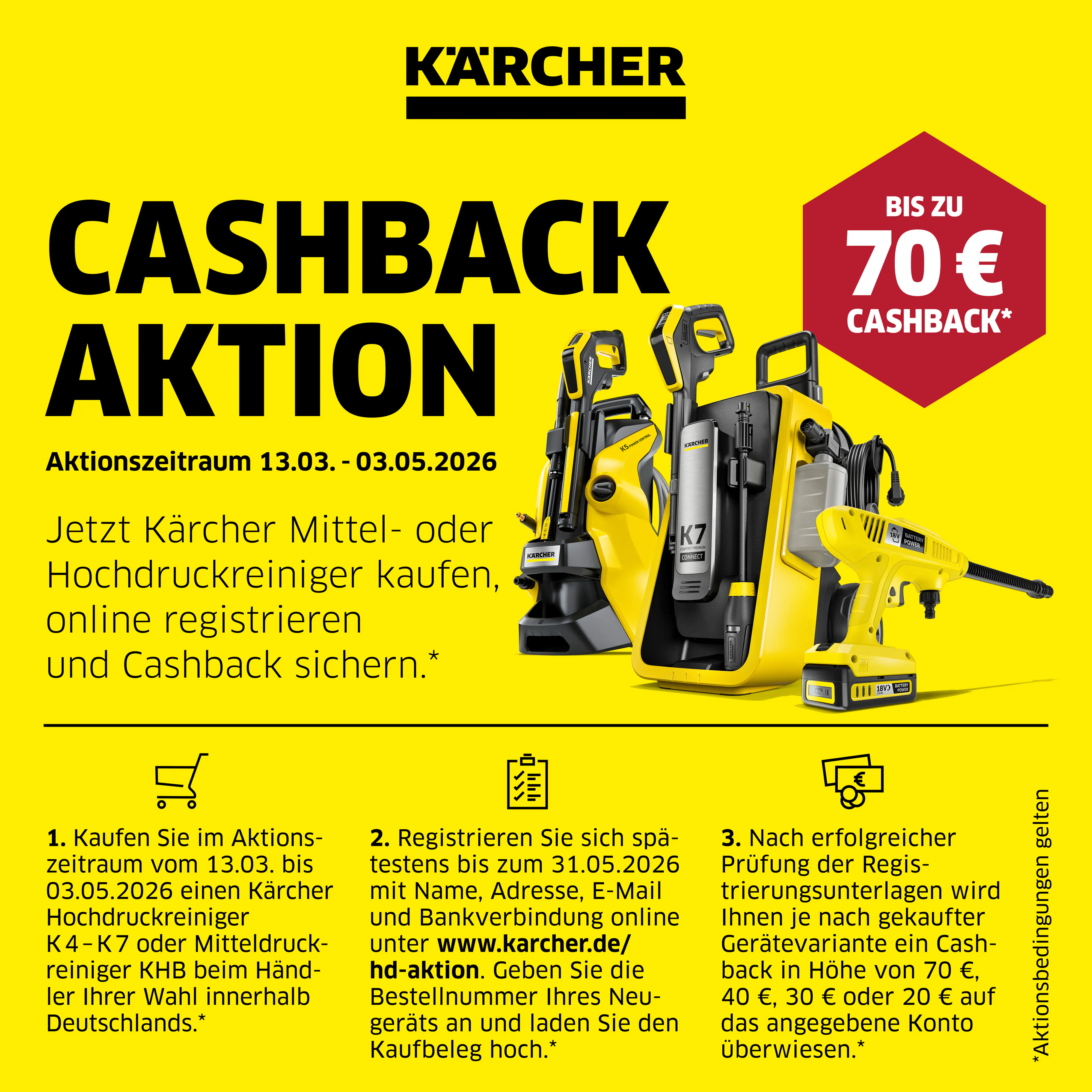 Kärcher Hochdruckreiniger K4 Power Control Go!Further 1800 W 130 bar 420 l/h