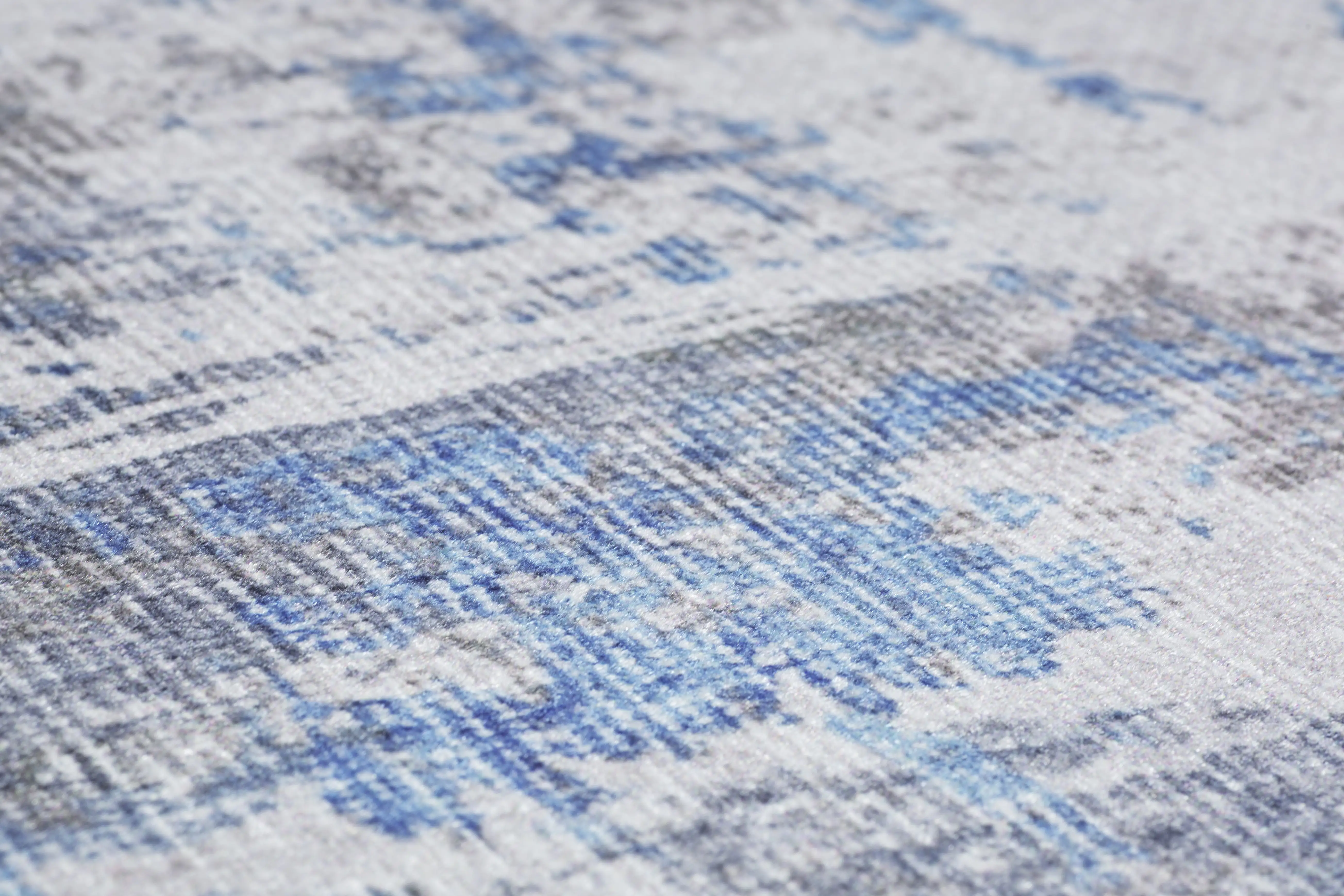 LUXOR Living Teppich Punto creme-blau, 120 x 170 cm