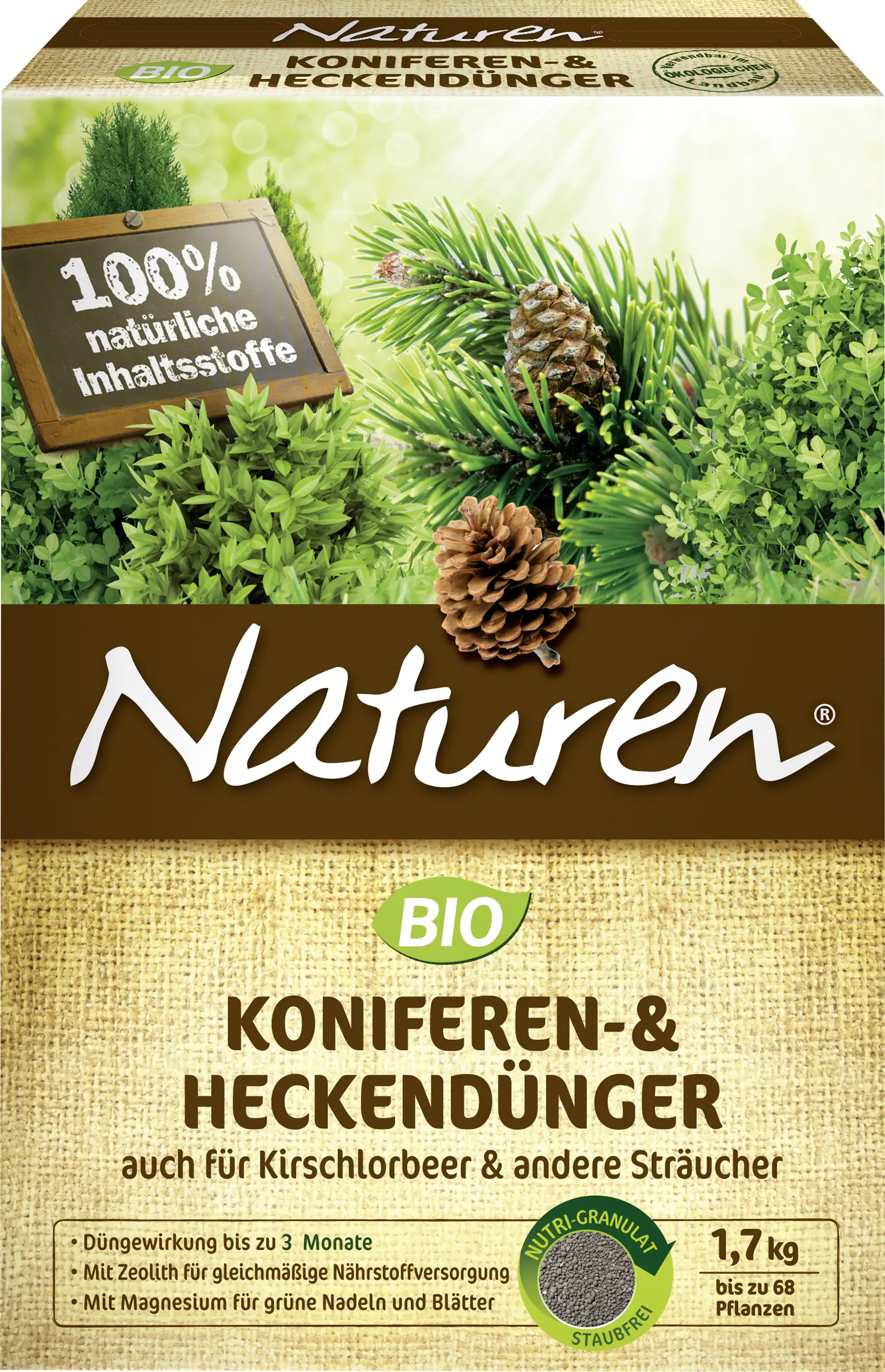Naturen Bio Koniferen- & Heckendünger 1,7 kg