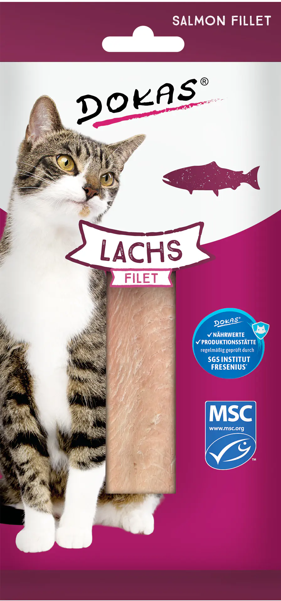 Dokas Lachs Filet 22 g