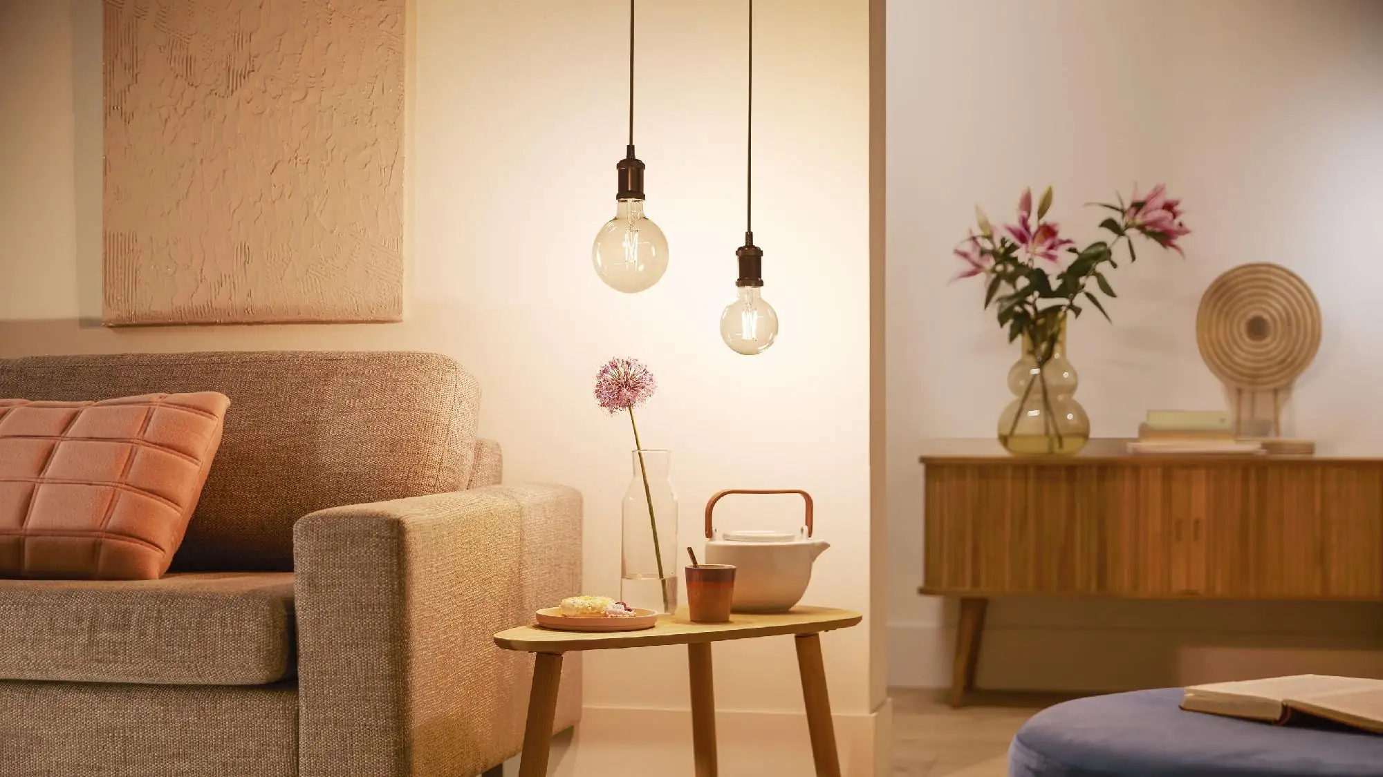 Philips Smart LED Leuchtmittel Tunable White Amber G125 E27 Globeform 7 W Philips Smart LED Leuchtmittel Tunable White Amber G125 E27 Globeform 7 W