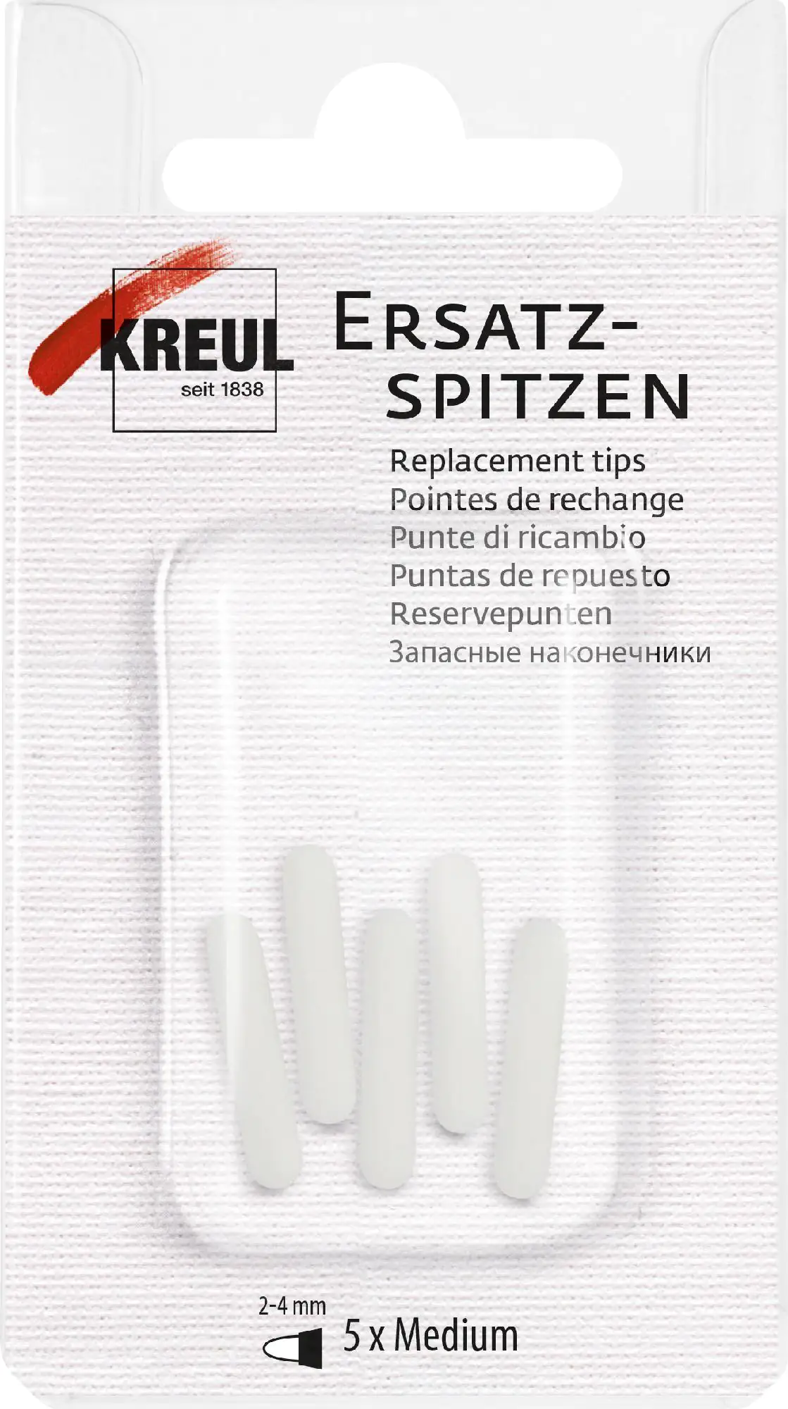 Kreul Ersatz-Spitzen Medium 2-4 mm