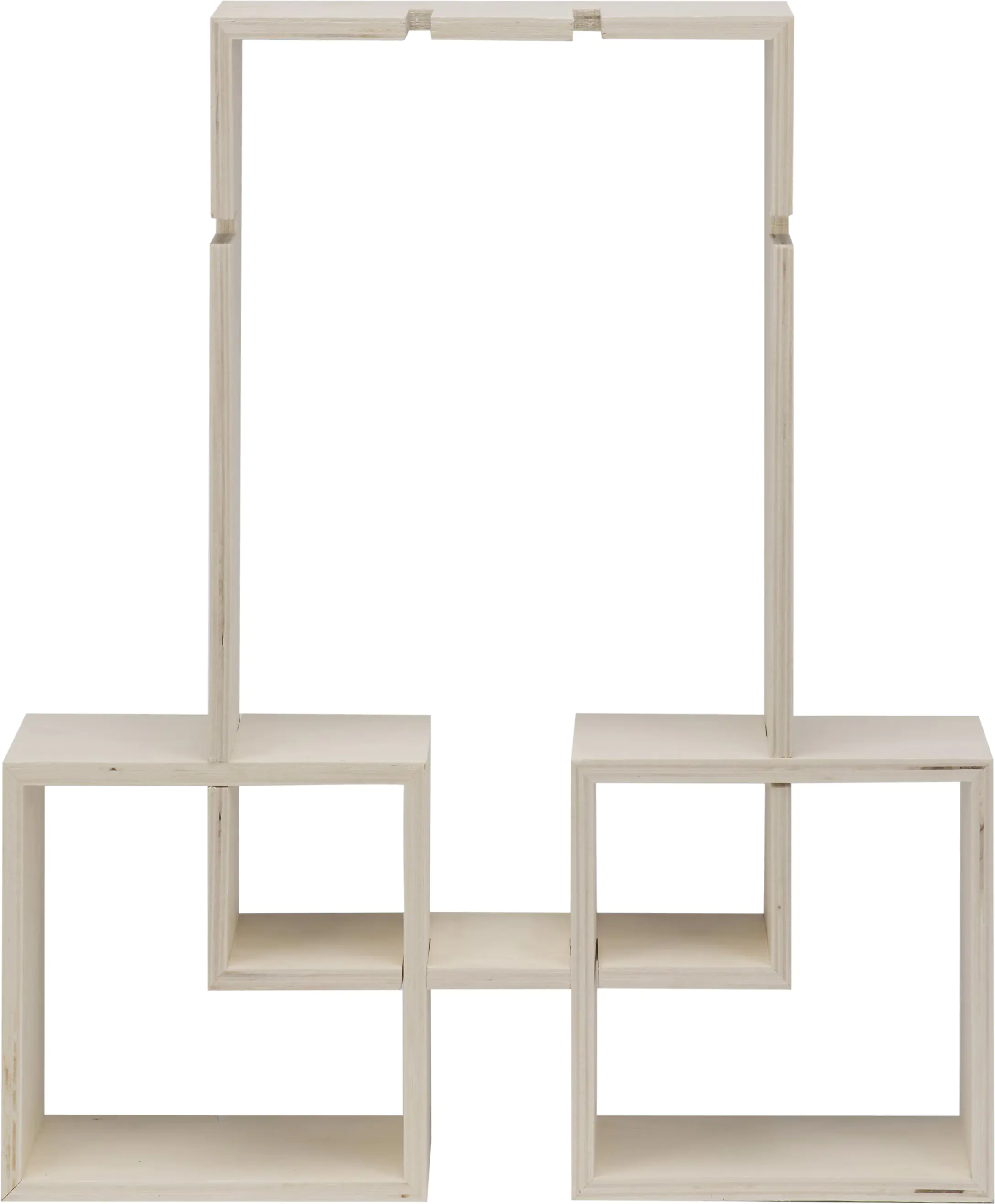 Glorex Design-Rahmen Holz Rechteck 3 Stück