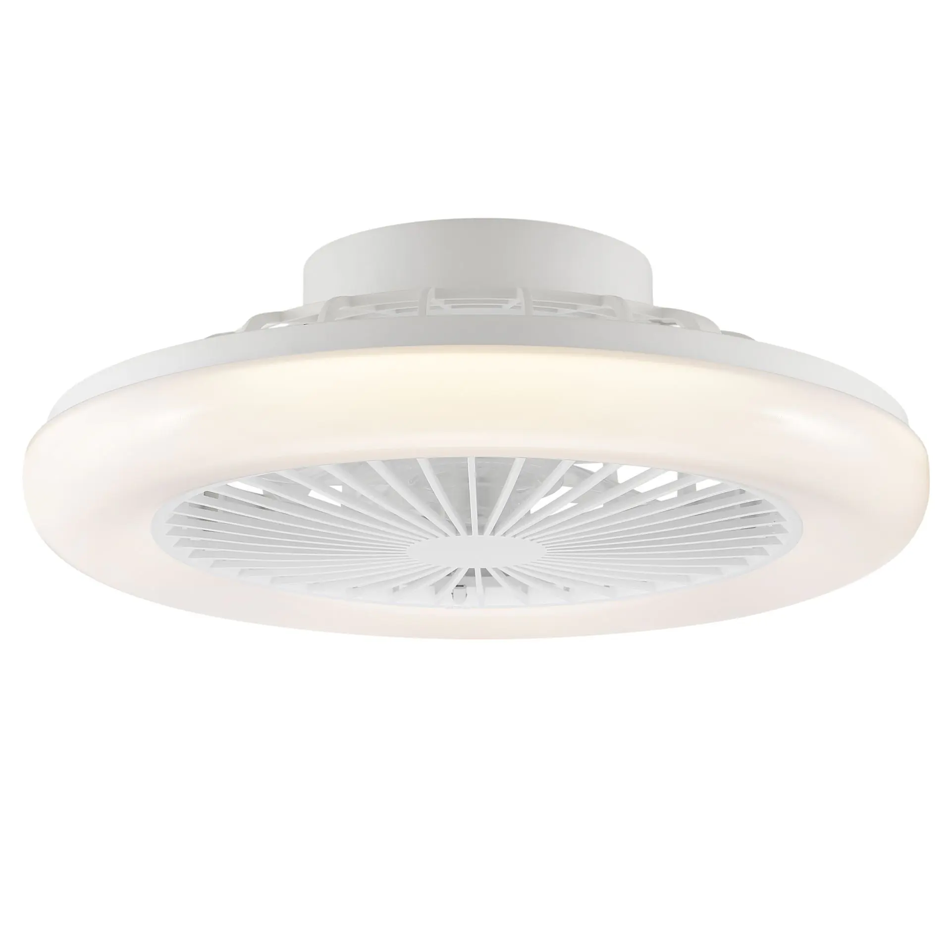 Brilliant LED-Deckenventilator Montero 42cm weiß RGB