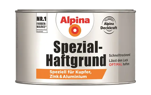 Alpina Metallschutz-Lack Spezial-Haftgrund 300 ml Alpina Metallschutz-Lack Spezial-Haftgrund 300 ml