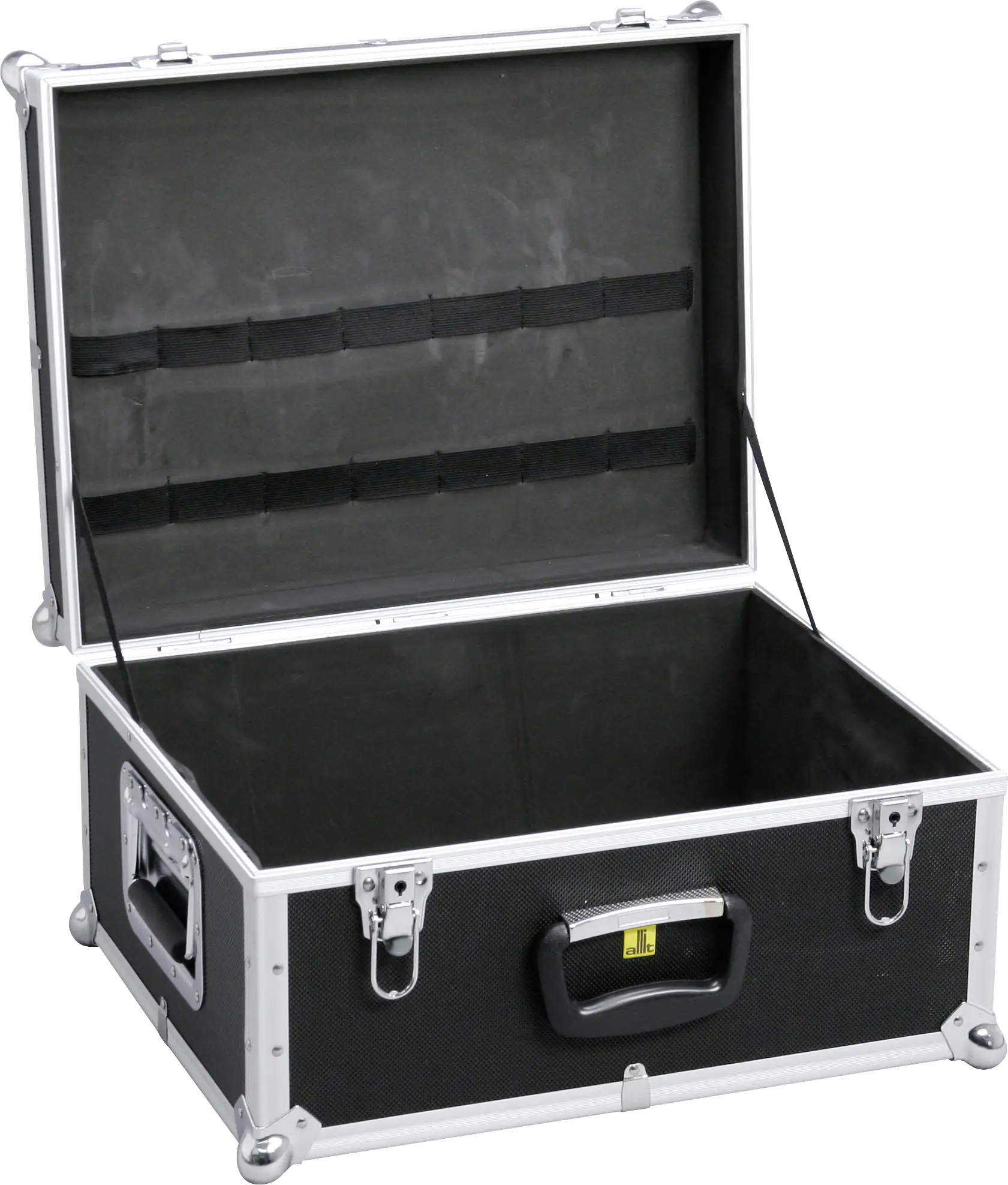 Allit Gerätekiste seitliche Griffe AluPlus ToolBox 18 schwarz ohne Inhalt Allit Gerätekiste seitliche Griffe AluPlus ToolBox 18 schwarz ohne Inhalt