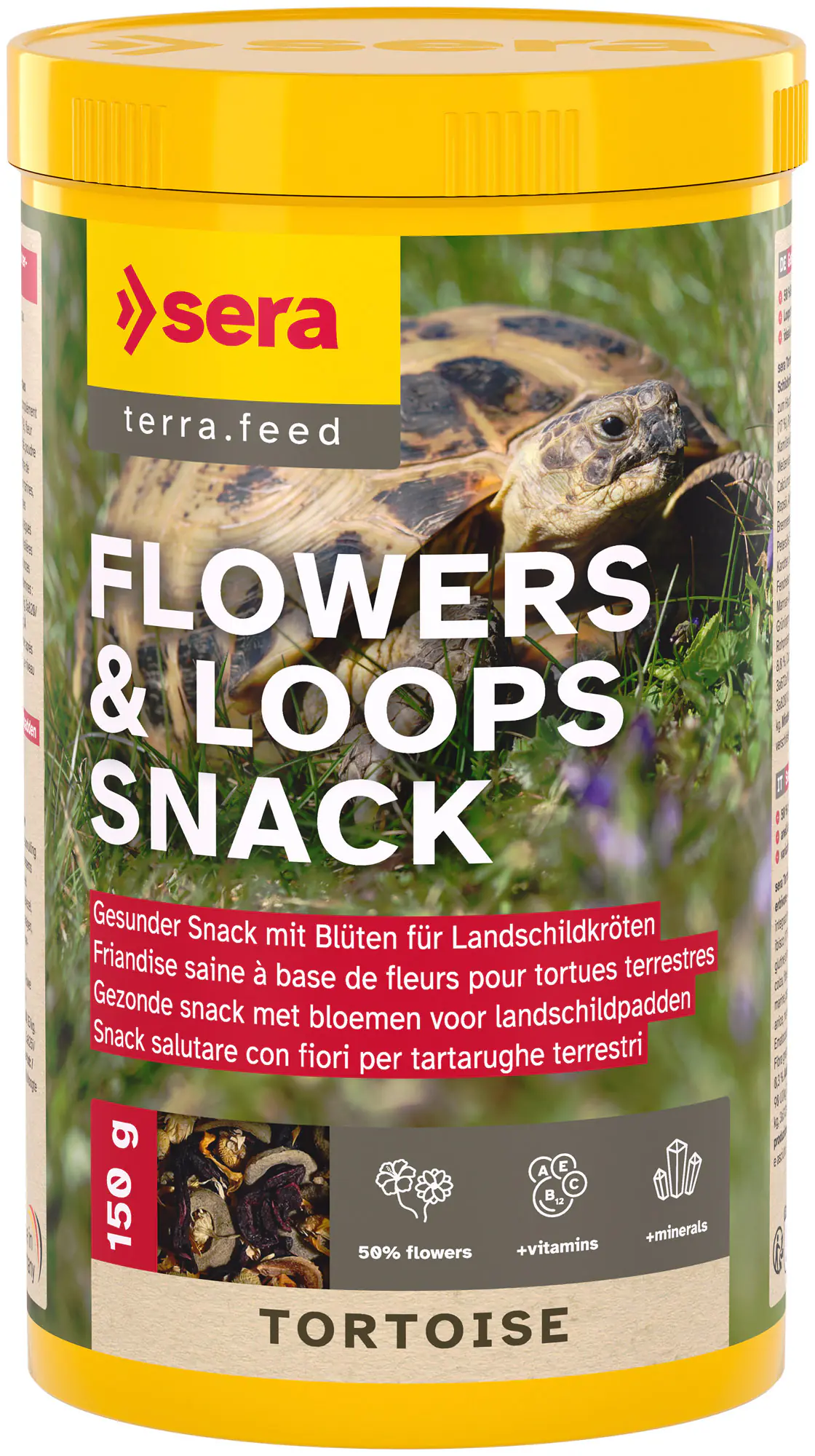 Sera Schildkrötenfutter Flowers'n'Loops 1 L