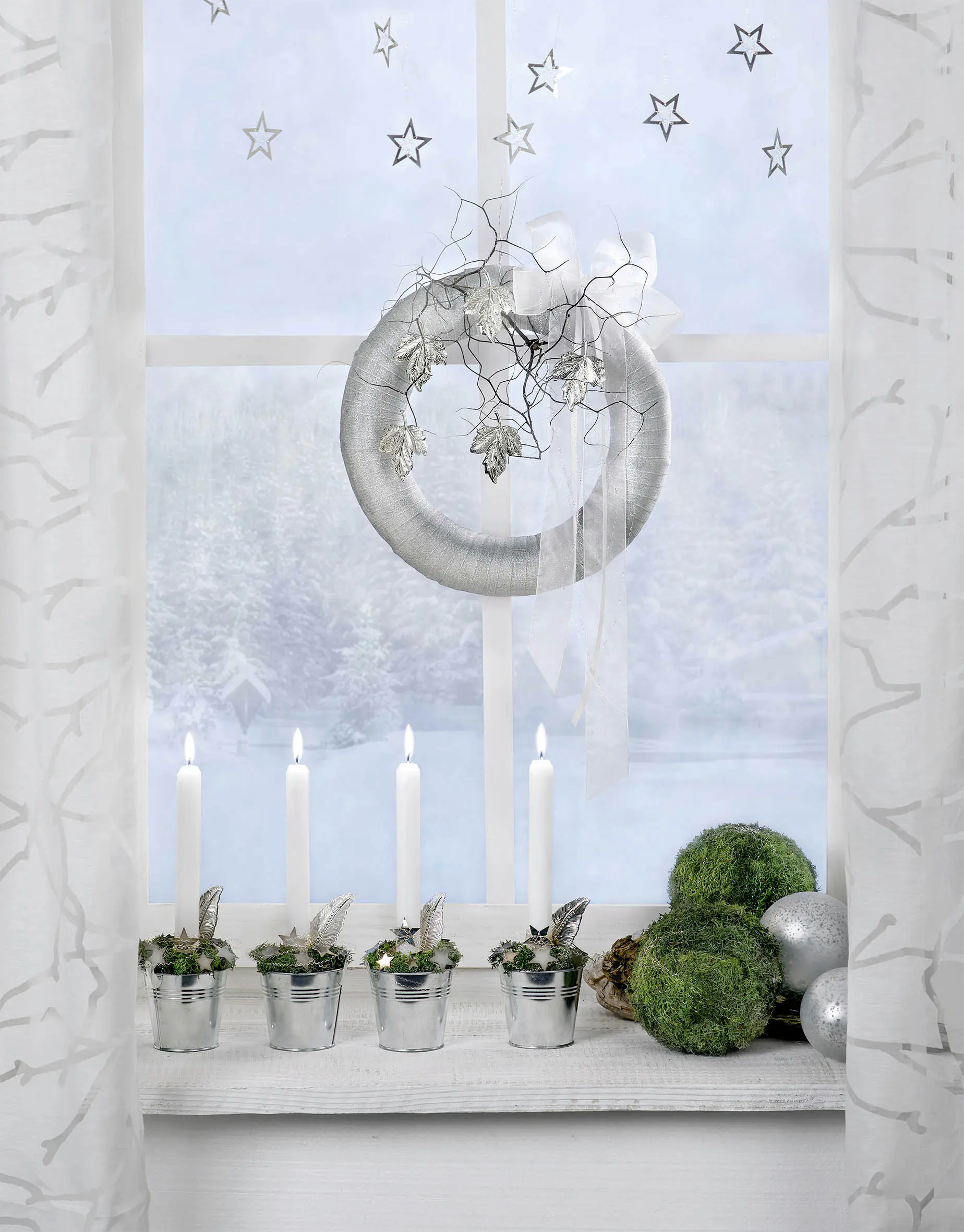 Glorex Strohkranz natur, Ø 30 cm