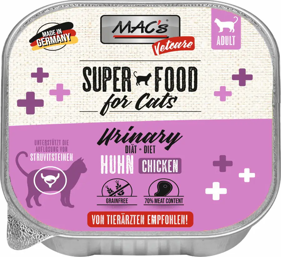 Macs Cat Vetcare Urinary Huhn 100 g