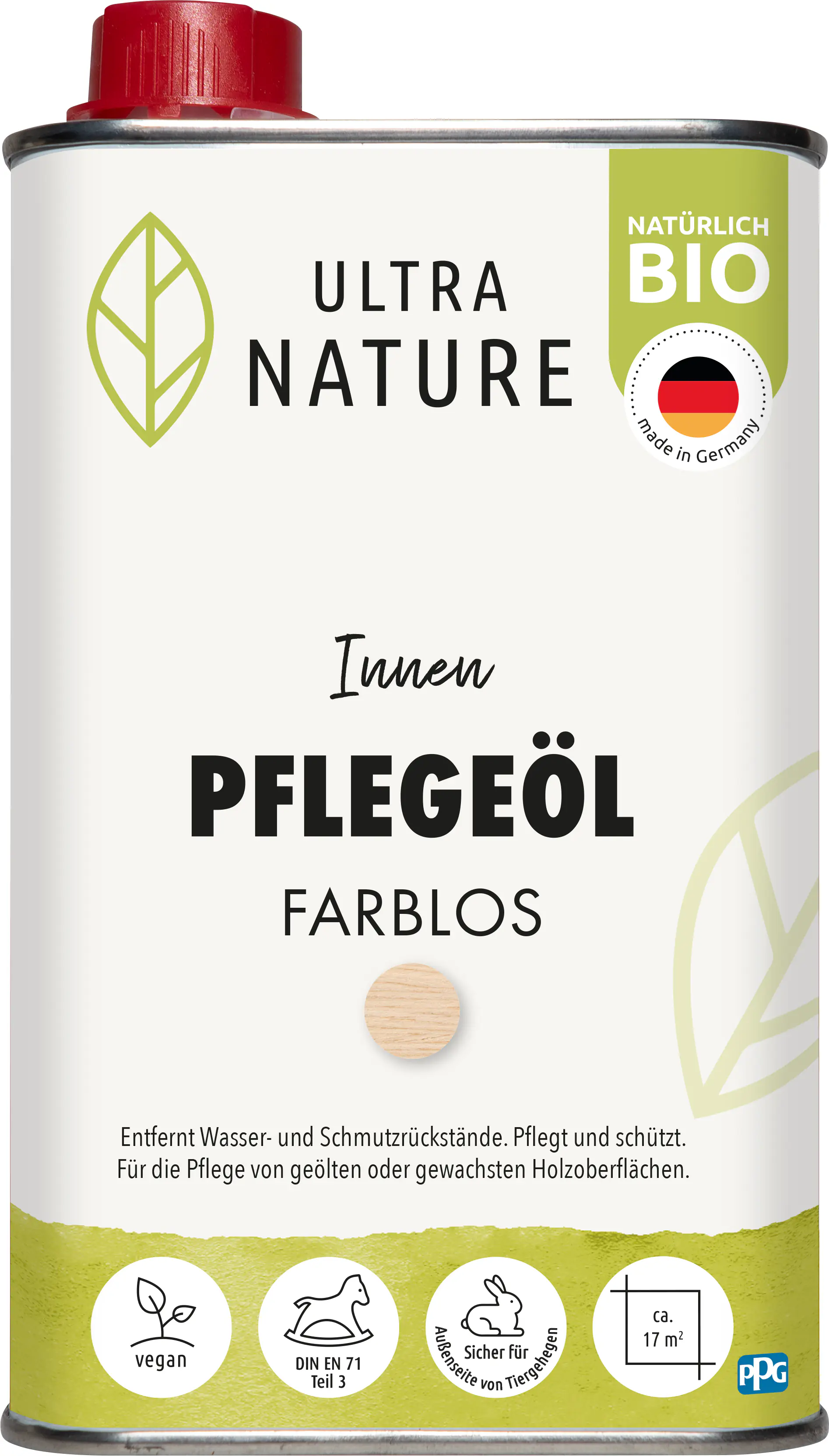 Ultra Nature Pflegeöl 0,5 L farblos