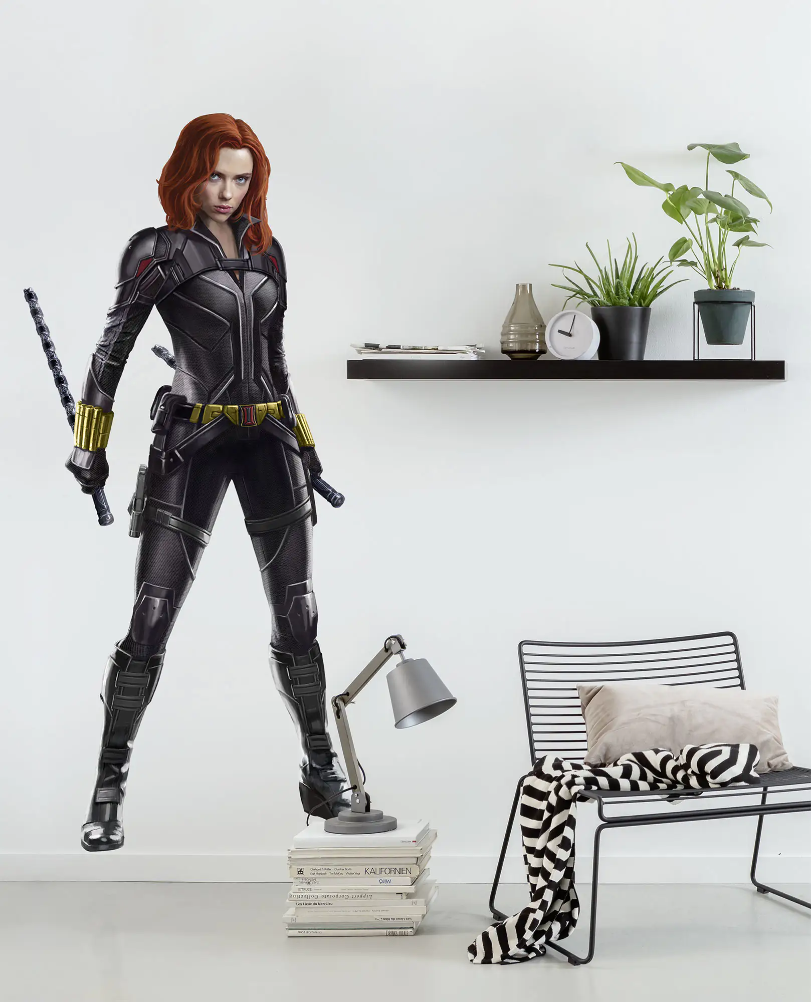 Komar Dekosticker Black Widow Stand 100 x 70 cm  