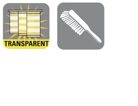 Gardinia Flächenvorhang Day+Night weiß, 60 x 245 cm