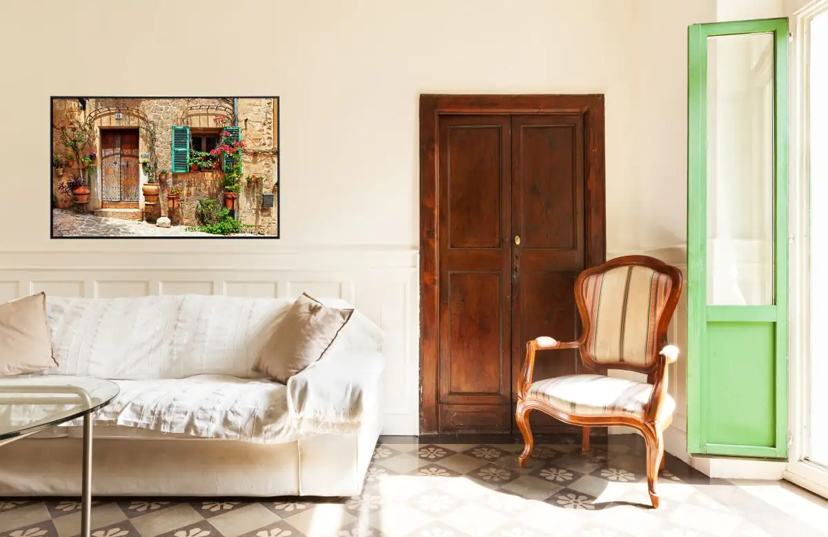 papermoon Infrarotheizkörper EcoHeat 60x120 cm 1000 Watt, Charming Street