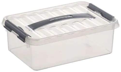 Sunware Aufbewahrungsbox 4L transparent 30 x 20 x 10 cm Sunware Aufbewahrungsbox 4L transparent 30 x 20 x 10 cm
