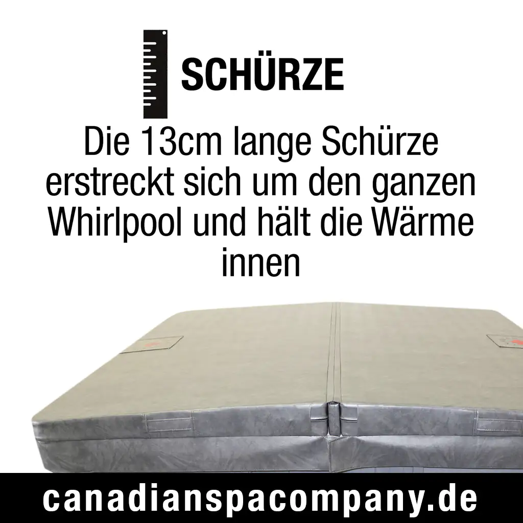 Canadian Spa Deluxe Whirlpool Isolierabdeckung braun 228 x 228 cm universell passend Canadian Spa Deluxe Whirlpool Isolierabdeckung braun 228 x 228 cm universell passend