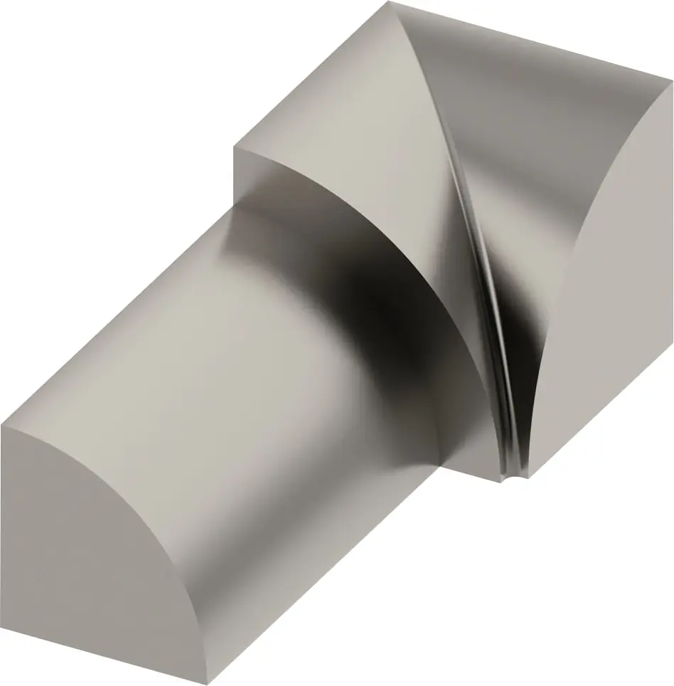 alfer Innenecke Edelstahl poliert