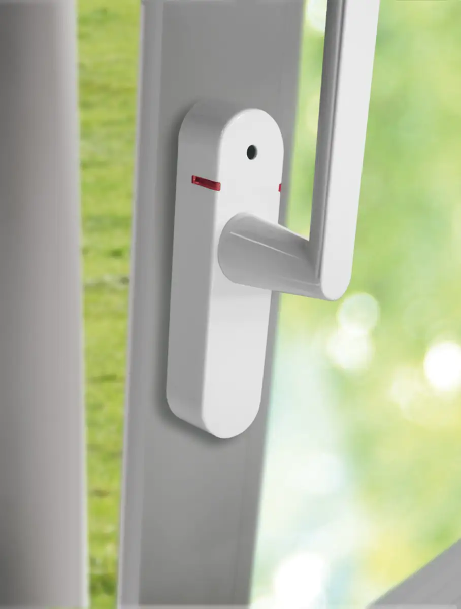 Schellenberg Funk-Sicherheits-Alarmgriff weiß