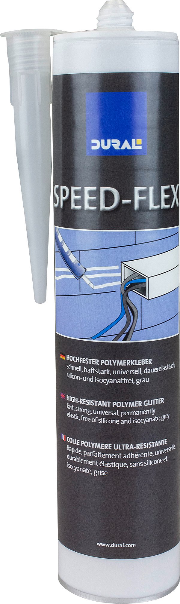 Polymerkleber für Duschablage Speed-Flex 310 mm