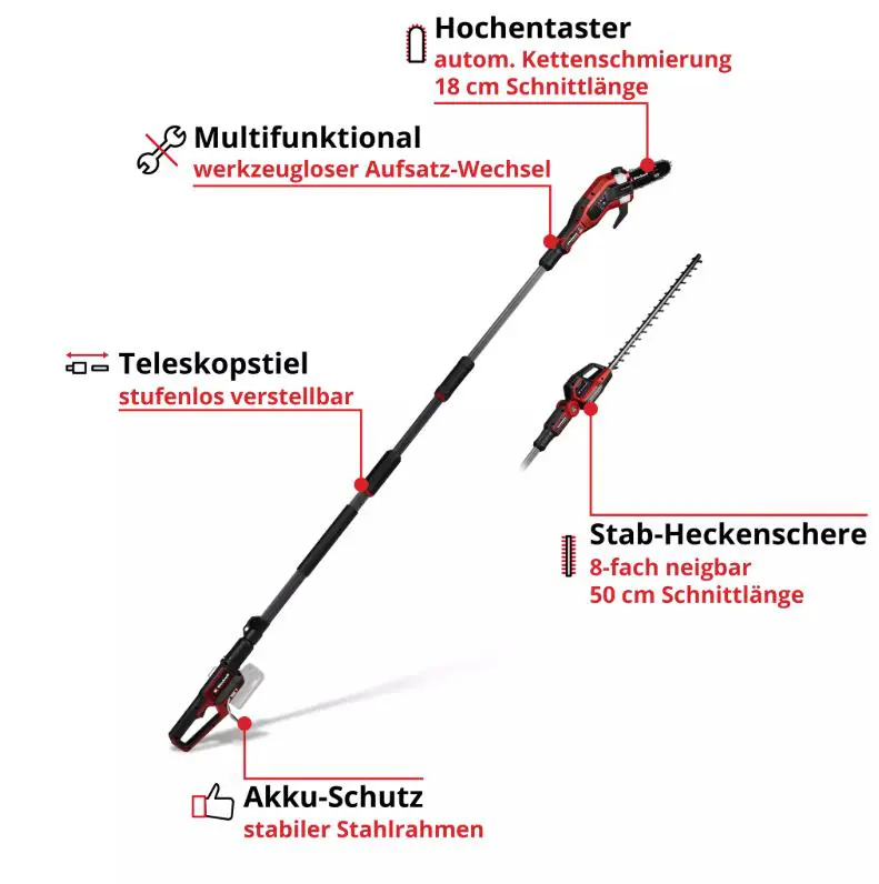 Einhell Akku Multitool GP-HC 18/5020 Li  Einhell Akku Multitool GP-HC 18/5020 Li