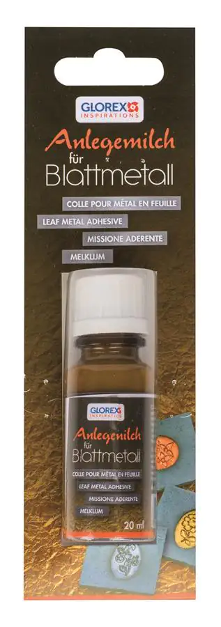 Glorex Anlegemilch für Blattmetall 20 ml