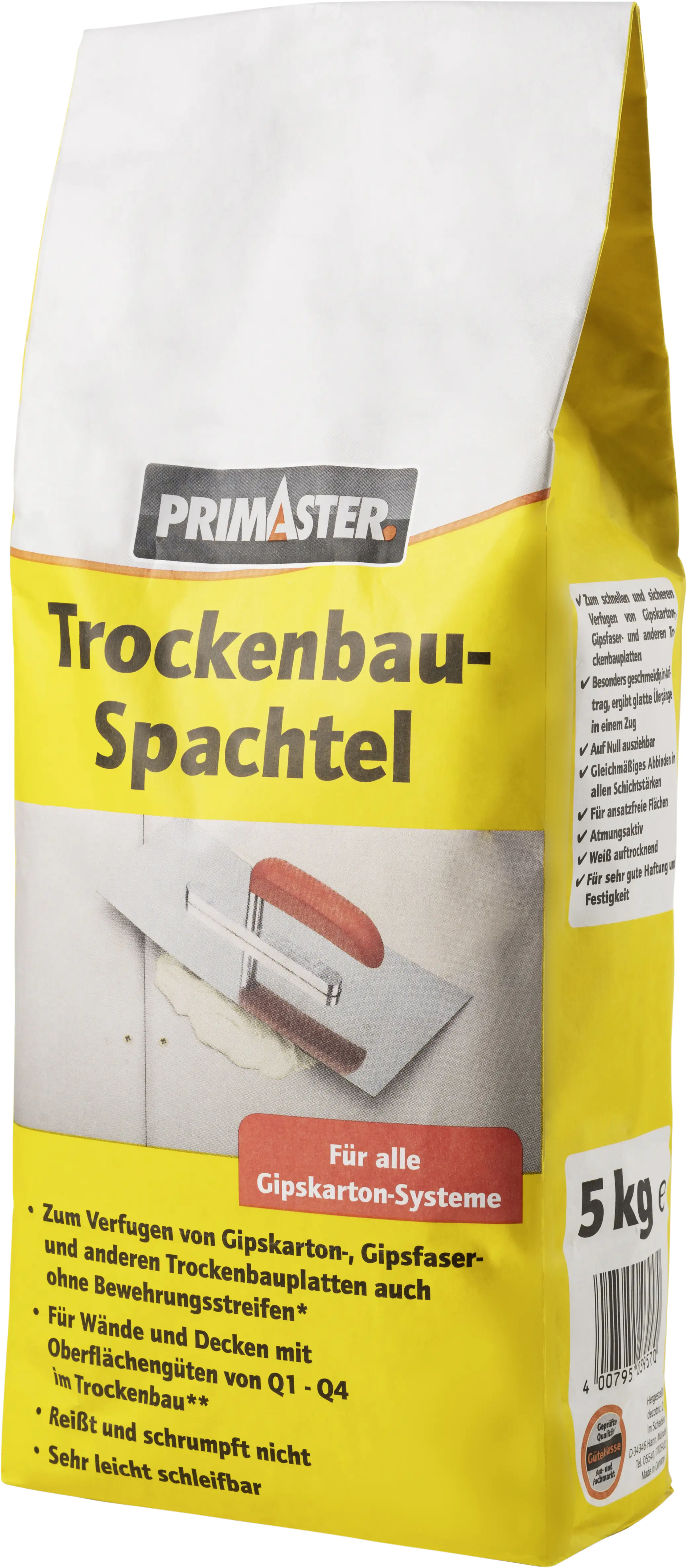 Primaster Trockenbau-Spachtel 5 kg