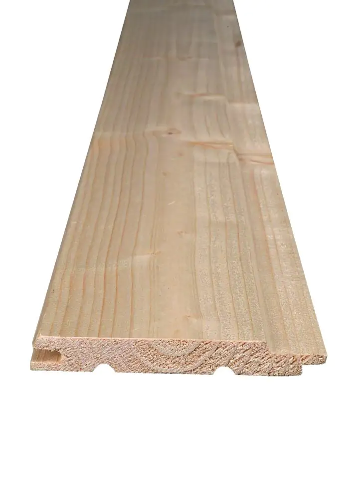 Profilholz Fichte Tanne A-Sortierung Schrägprofil 250 x 9,6 cm 12,5 mm