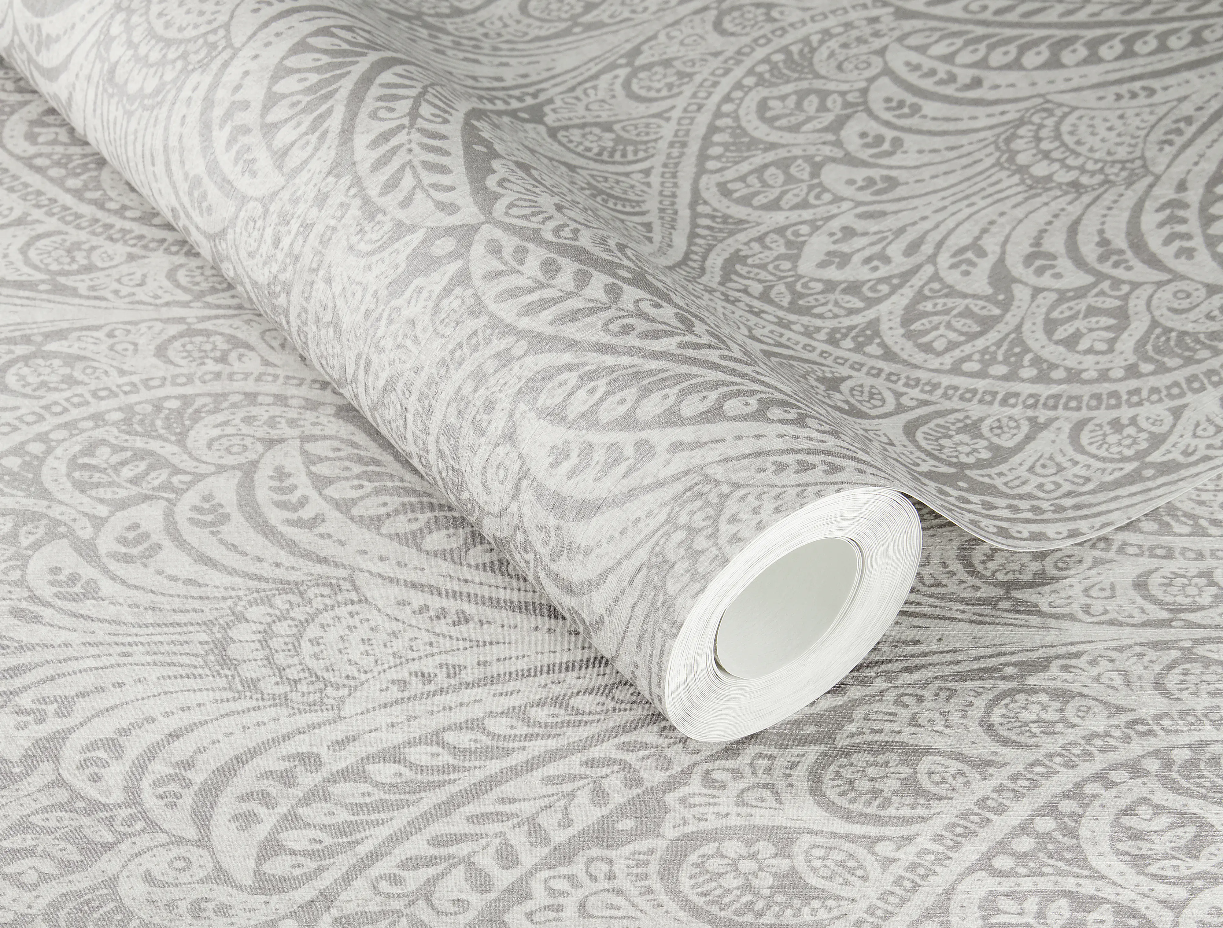 Rasch Vliestapete 746334 Grau-Mittelgrau Muster & Motive 10,05 m x 0,53 m